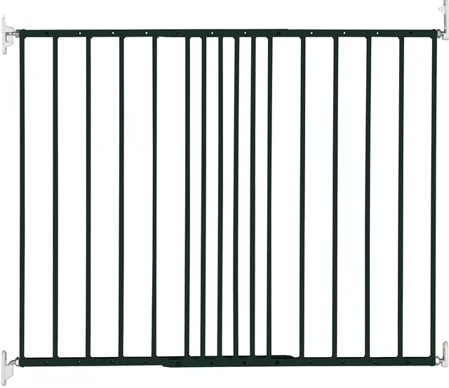 dolle-treppenschutzgitter-ohne-schwelle-metall-schwarz-62-5-106-8-cm image 1