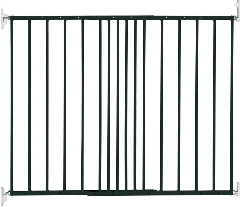 dolle-treppenschutzgitter-ohne-schwelle-metall-schwarz-62-5-106-8-cm image 1