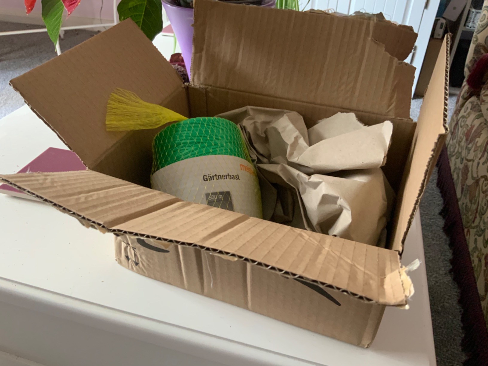Robuster Bast für den Garten