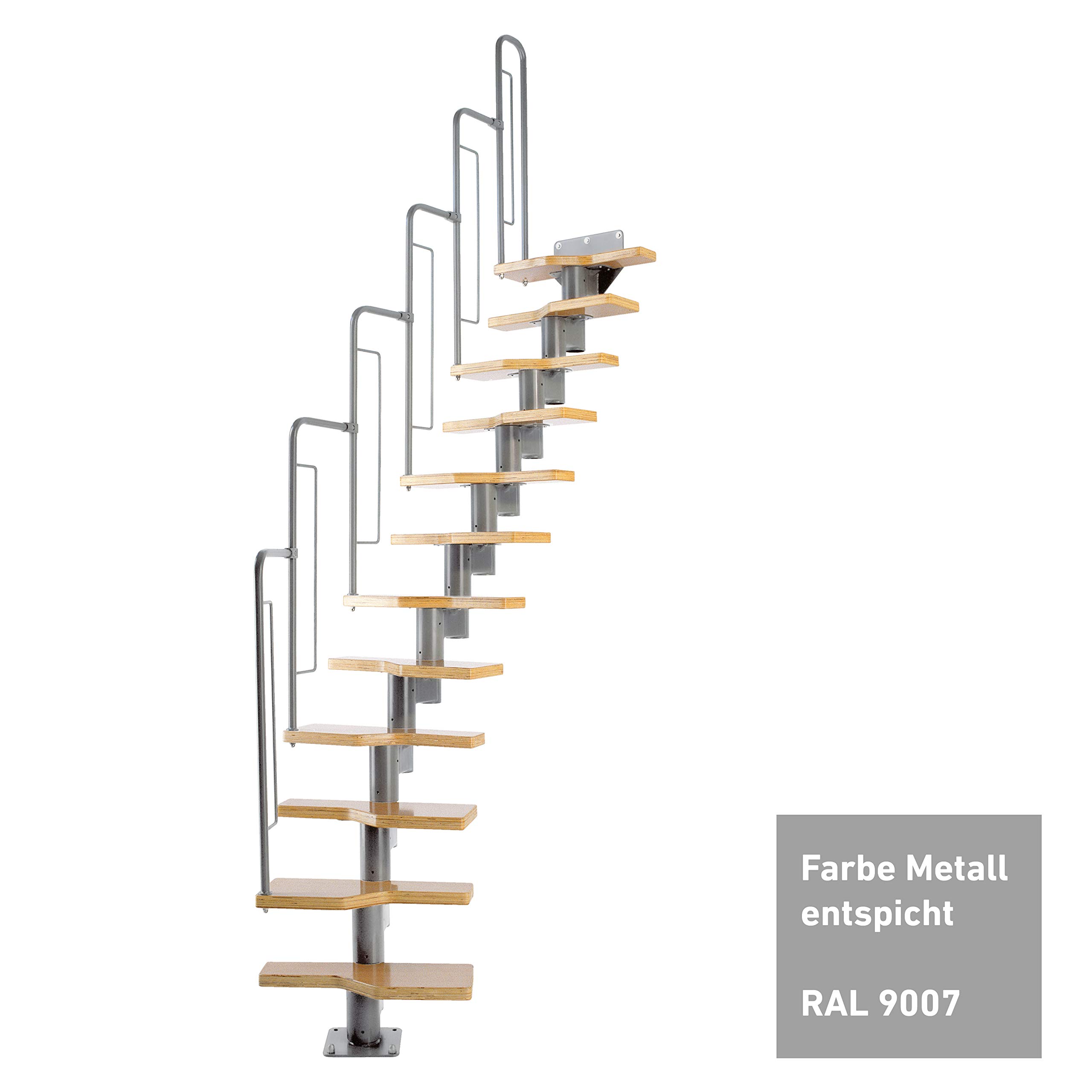 dolle-raumspartreppe-mit-gel-nder-240-5-292-cm-58-cm-breit image 2