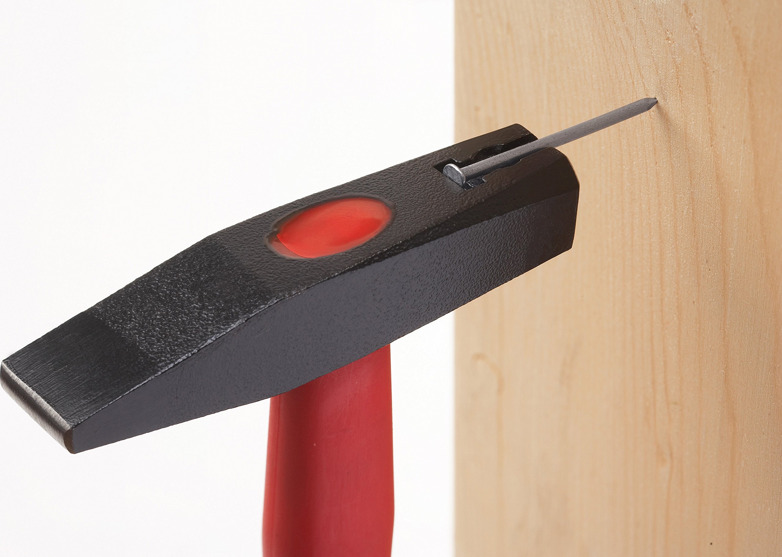 meister-schlosserhammer-200-g-mit-fiberglas-stiel-und-nagelhalter-2212250 image 3