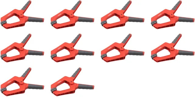 meister-federzwinge-100-mm-10er-set-5217140-klemmzwinge-mit-beweglichen-backen-r image 1