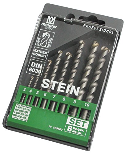 meister-steinbohrer-satz-8-teilig-3-10-mm-din-8039 image 2