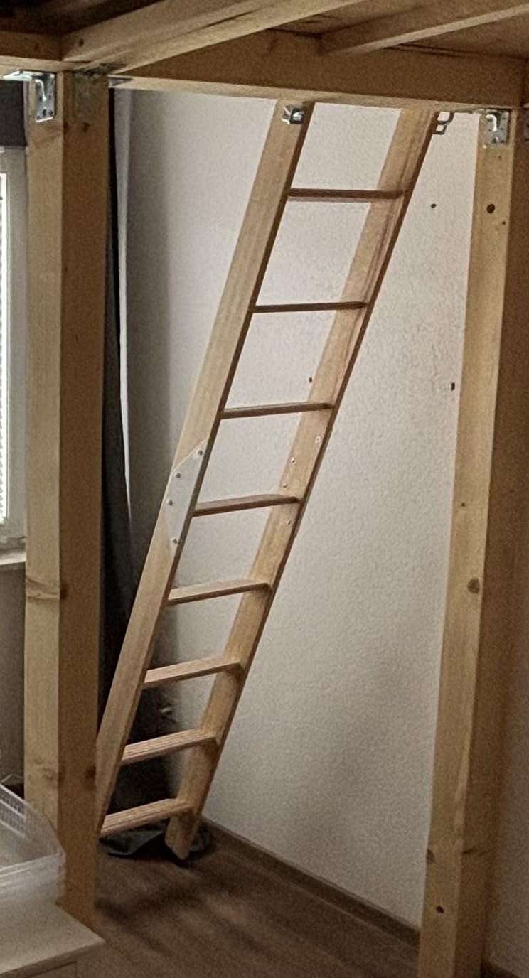 Wunderschöne Leiter fürs Hochbett