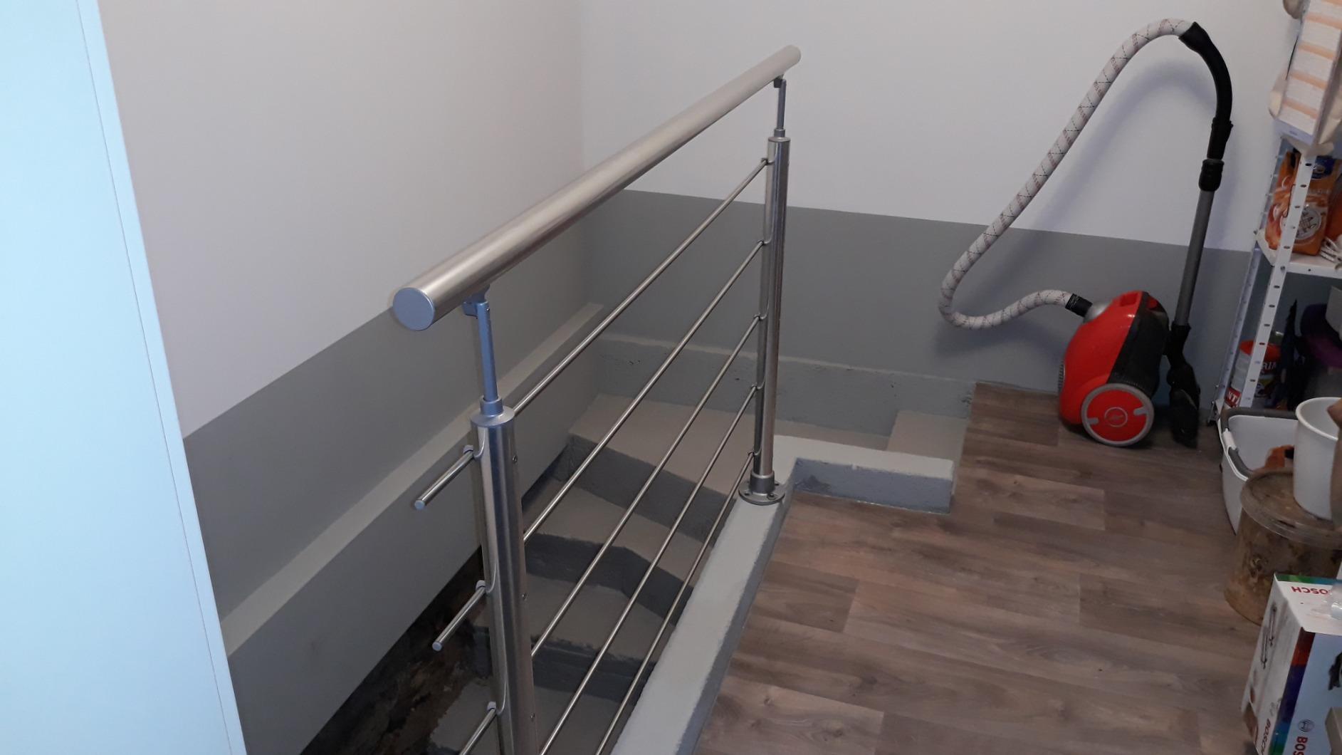Sicherer Halt an der Treppe