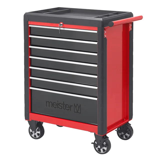 meister-werkstattwagen-m-7-8986400-7-schubladen-leer image 1