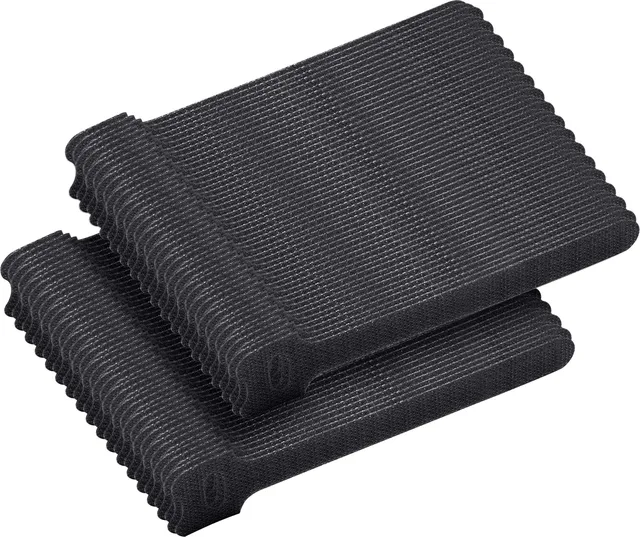 meister-klett-kabelbinder-schwarz-100-st-ck-set-100-x-12-5-mm image 1