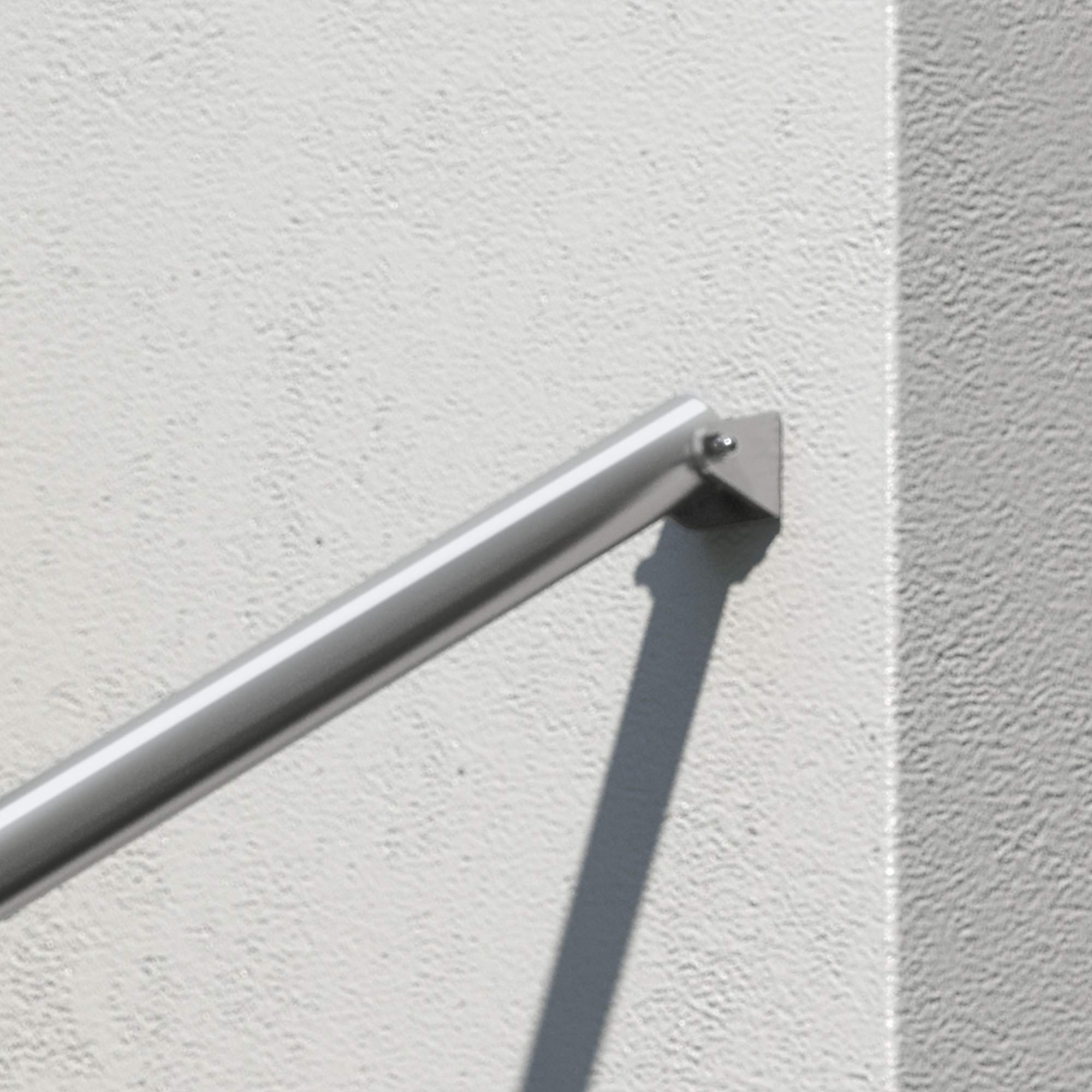dolle-aluminium-eingangsgel-nder-1-15-m-1-pfosten-wandanschluss-h-he-1-m image 6