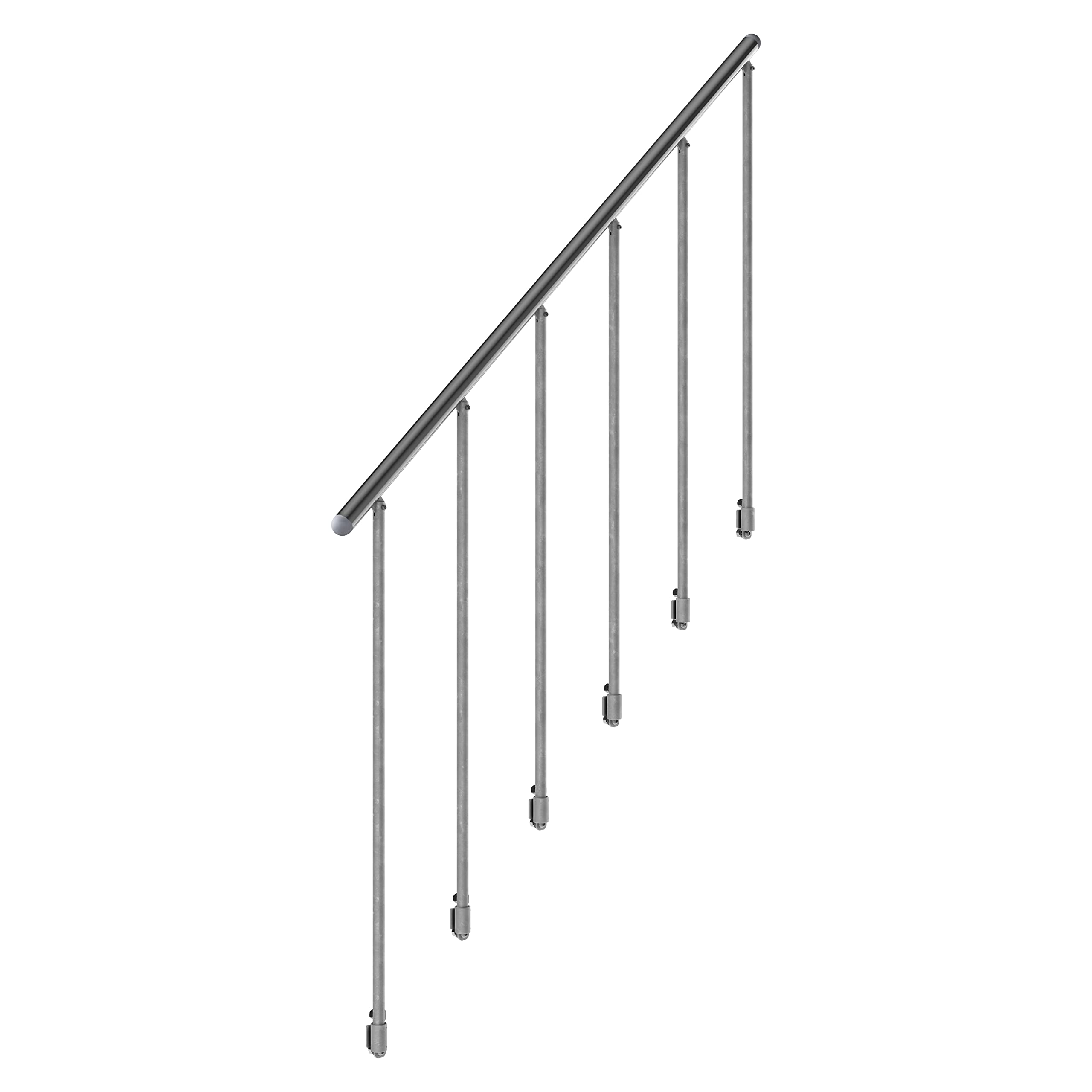 dolle-gardentop-au-entreppe-3-stufen-54-66-cm-gitterrost-80-cm-mit-gel-nder image 6