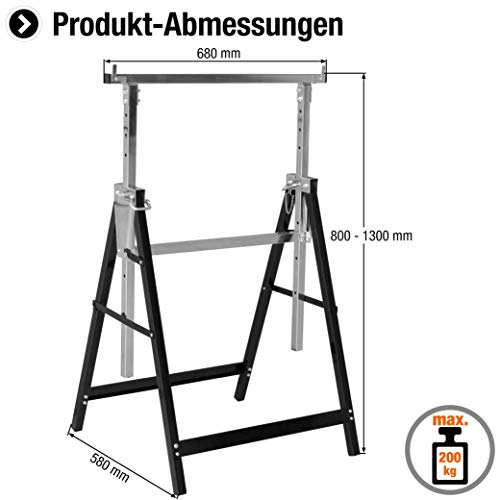 meister-metallbock-200-kg-7-stufig-h-henverstellbar-800-1300-mm image 8