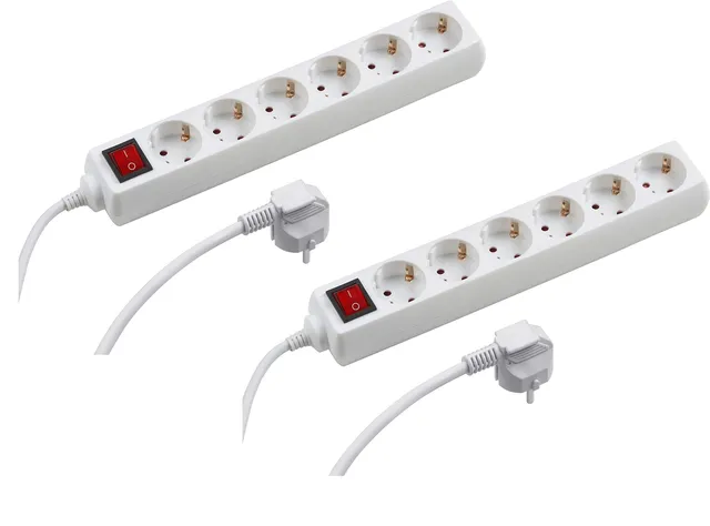 meister-steckdosenleiste-6-fach-im-2er-set-tido-tischsteckdose-mit-schalter-1-4- image 1
