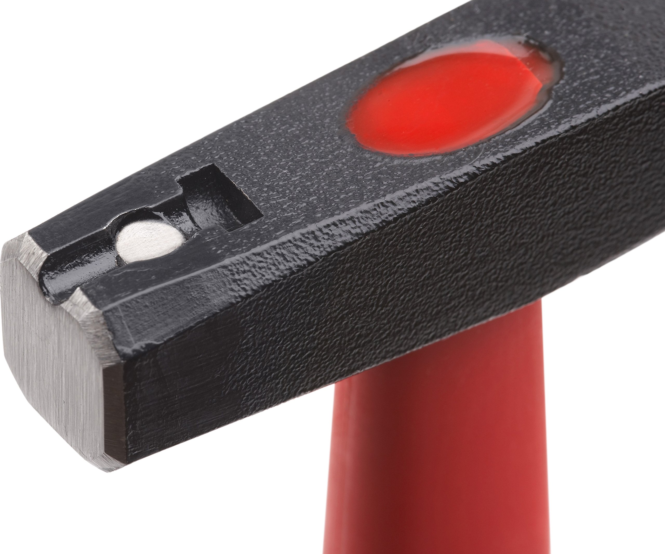meister-schlosserhammer-200-g-mit-fiberglas-stiel-und-nagelhalter-2212250 image 2