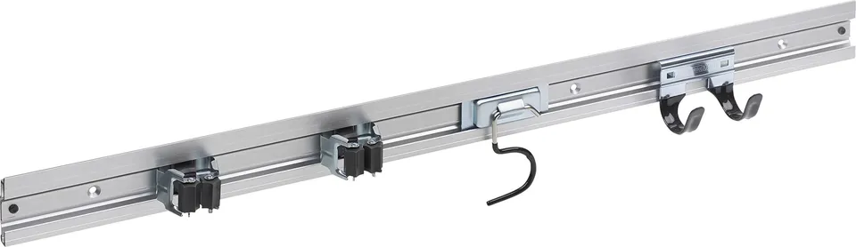 meister-ger-tehalterleiste-800-mm-aluminium-mit-4-ger-tehaltern image 1
