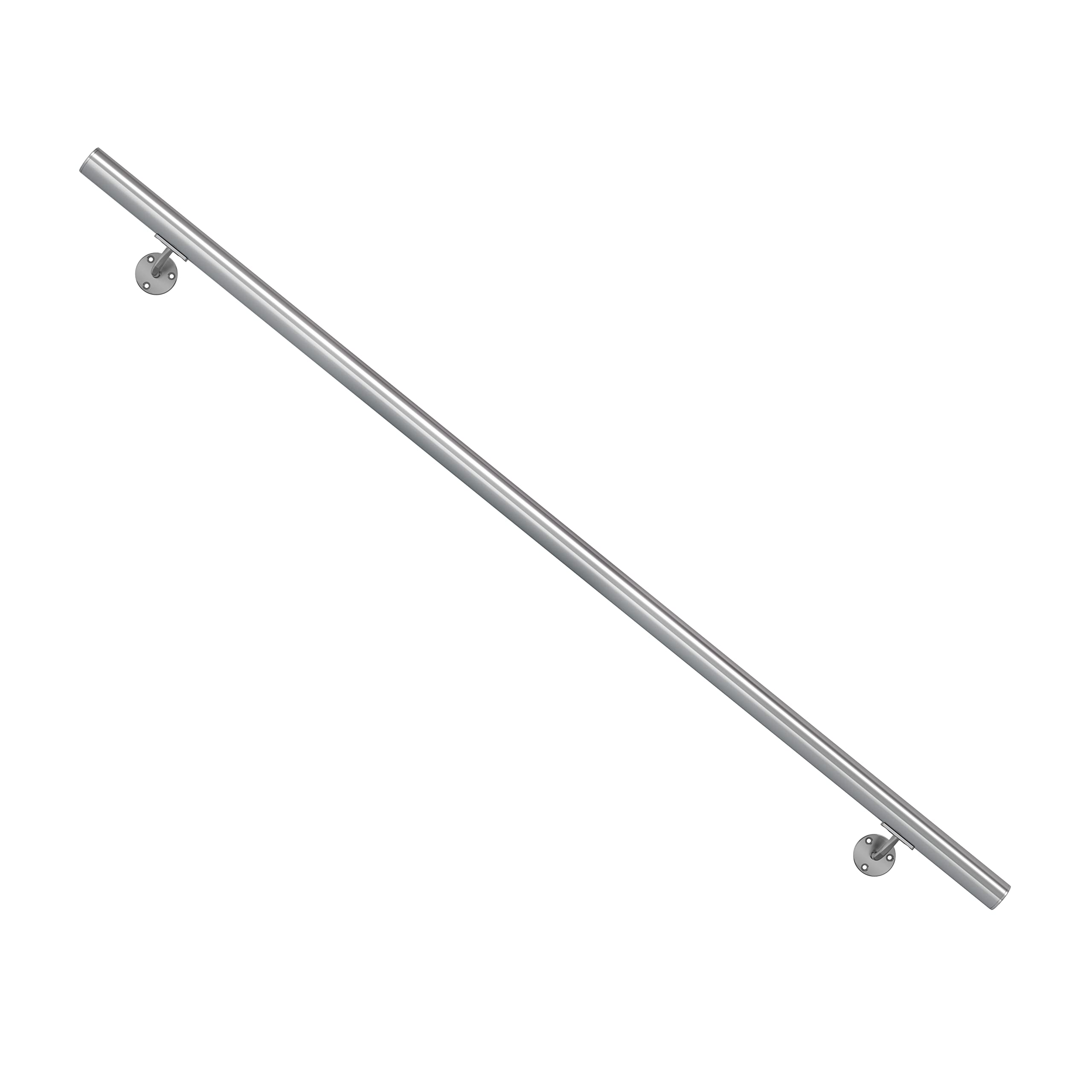 dolle-aluminium-handlauf-150-cm-40-mm-k-rzbar-inkl-halterung image 1