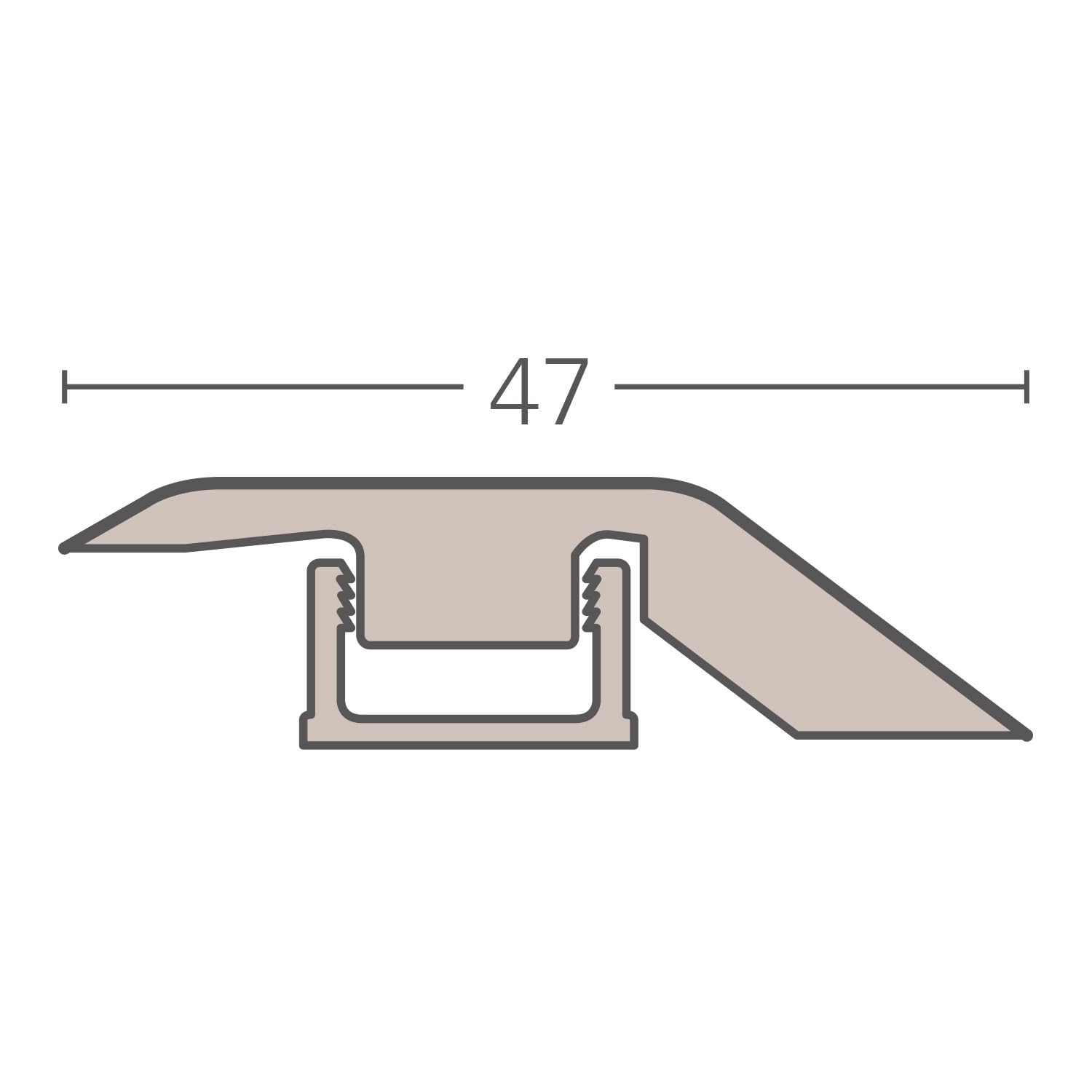 parador-modular-one-anpassungsprofil-eiche-nordic-wei-1000-mm image 2