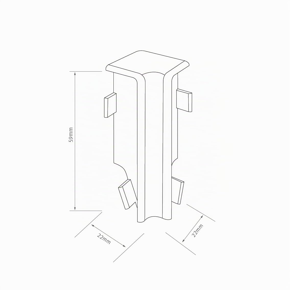 egger-innenecke-6cm-cubical-eiche-hell-2-st-ck image 2