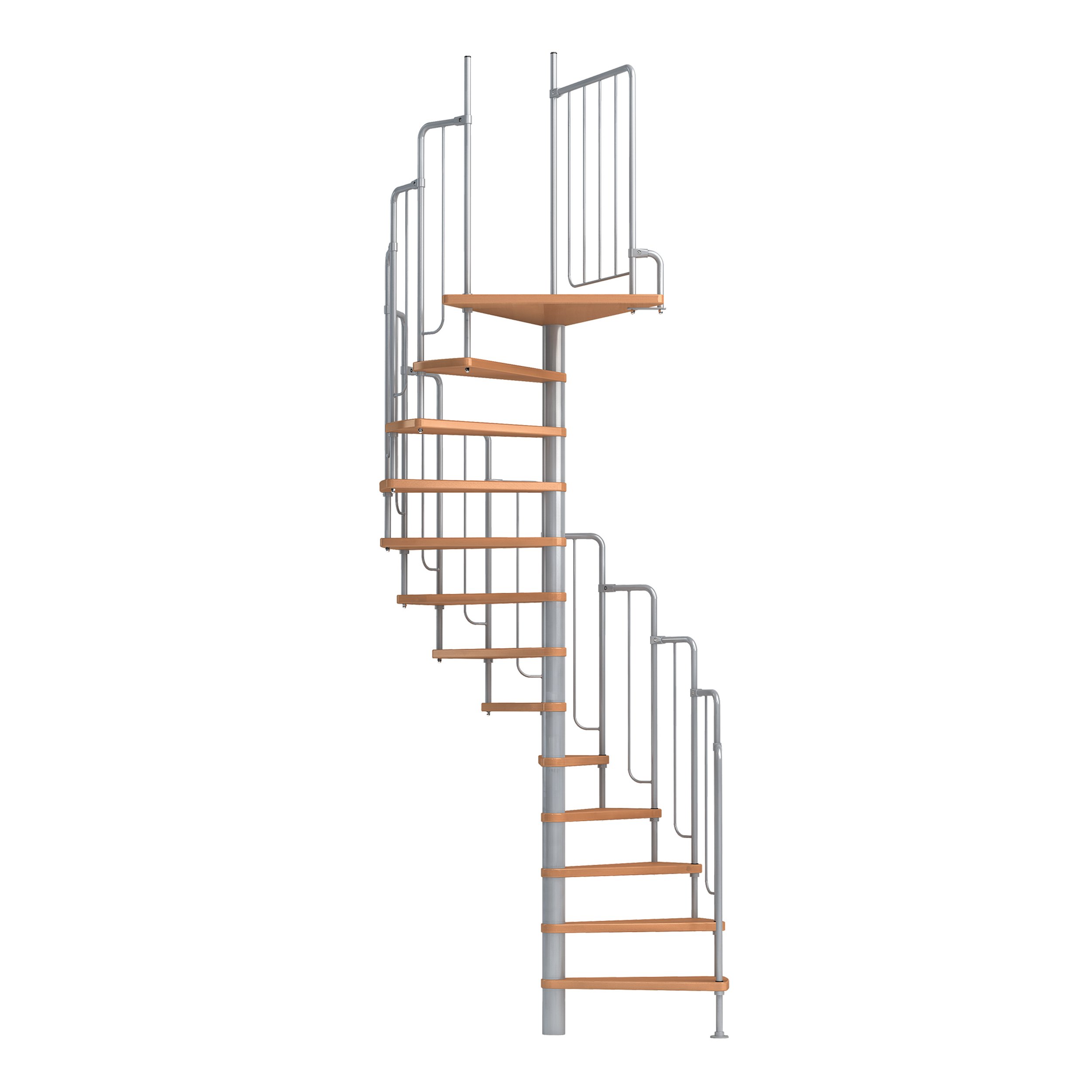 dolle-spindeltreppe-barcelona-229-291-cm-buche-wei-138-cm image 8