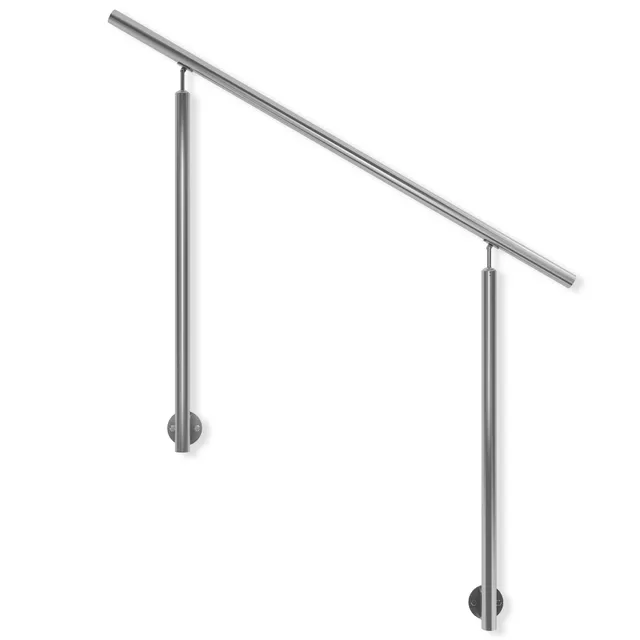 dolle-edelstahl-gel-nder-hauseingang-seitliche-montage-150-cm-x-100-cm-2-pfosten image 1