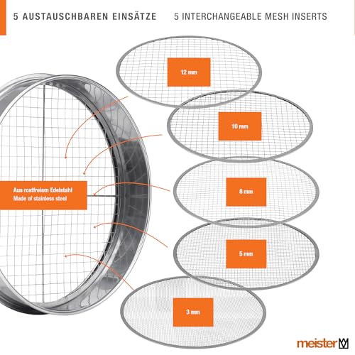 meister-kompostsieb-5-in-1-gartensieb-edelstahl-30-cm image 8