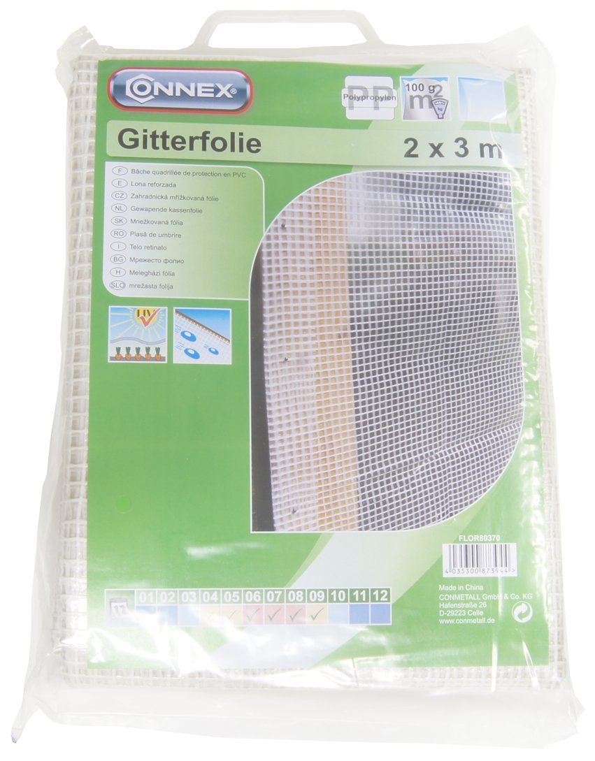 meister-gitterfolie-flor80370-2-x-3-m-100-g-m-gew-chshausfolie-transparent image 3