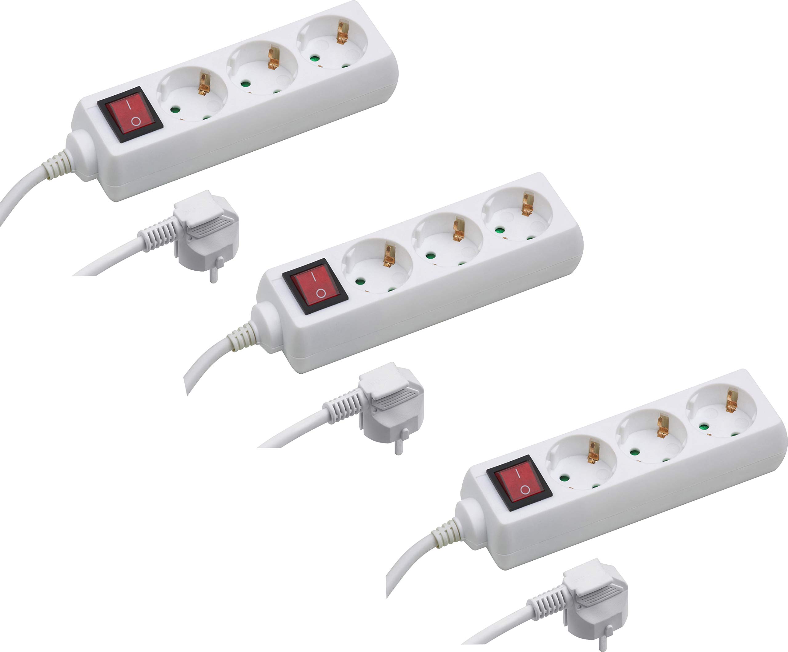 meister-steckdosenleiste-3-fach-3er-set-1-4-m-kabel-wei-mit-schalter-ip20 image 1