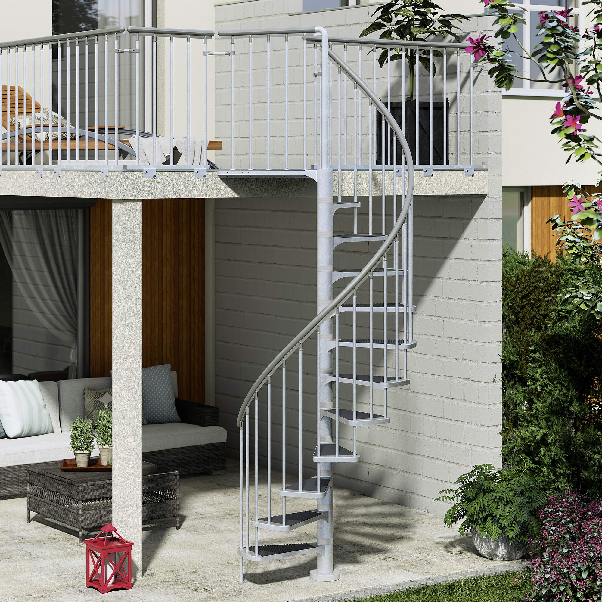 dolle-gardenspin-au-enspindeltreppe-125-cm-348-5-399-5-cm-16-trimax-stufen image 2