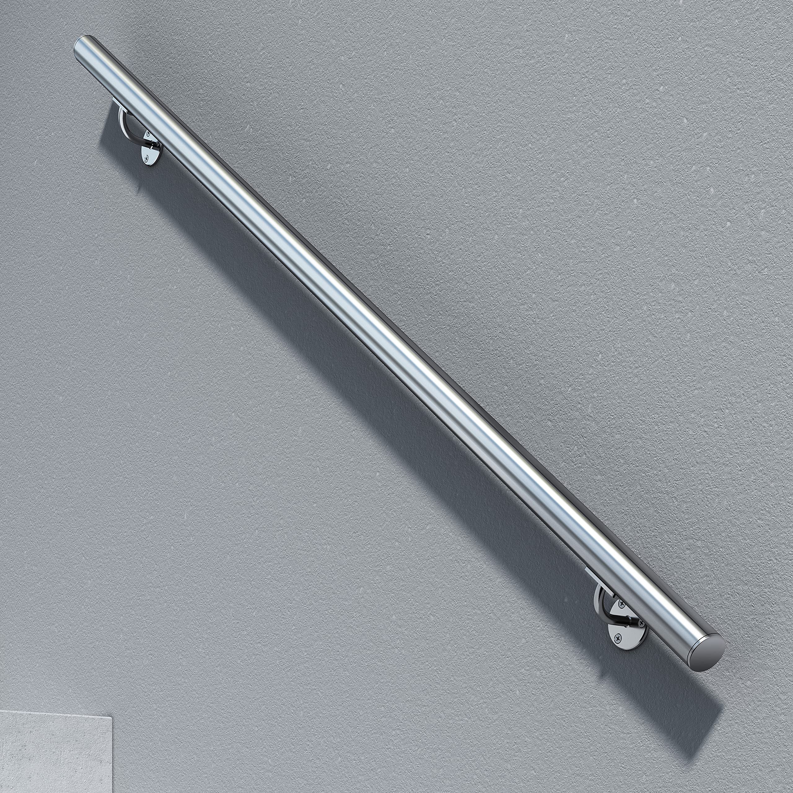 dolle-aluminium-handlauf-150-cm-40-mm-k-rzbar-inkl-halterung image 2