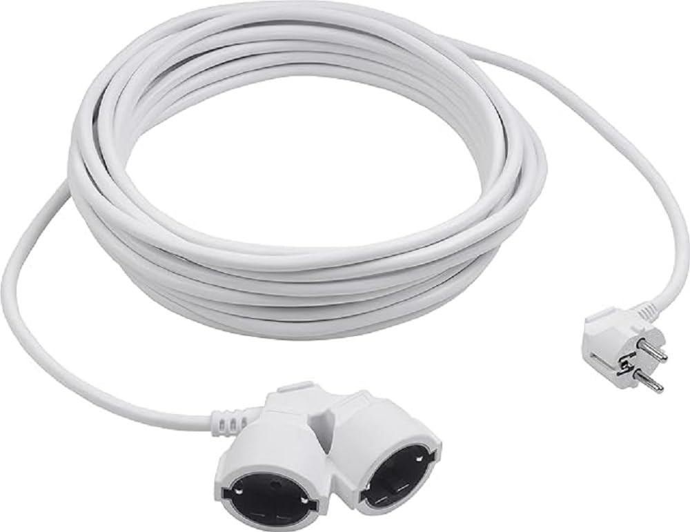 meister-verl-ngerungskabel-5-m-doppelkupplung-ip20-schuko-wei-f-r-innen image 1
