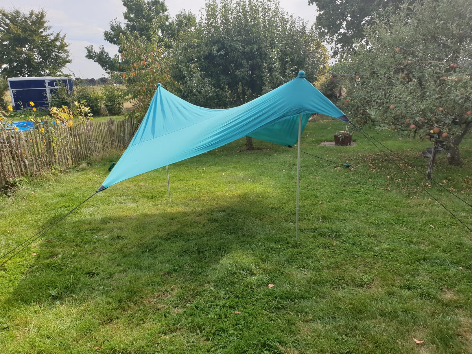 Riesig und schnell aufgebaut
