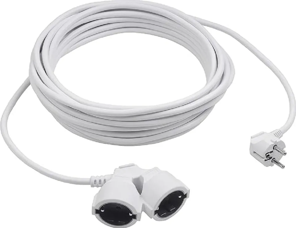 meister-verl-ngerungskabel-5-m-doppelkupplung-ip20-schuko-wei-f-r-innen image 1