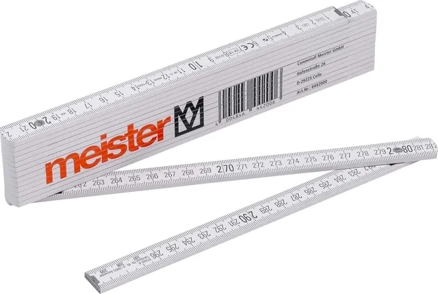meister-gliederma-stab-holz-6442000-3-m-wei image 1