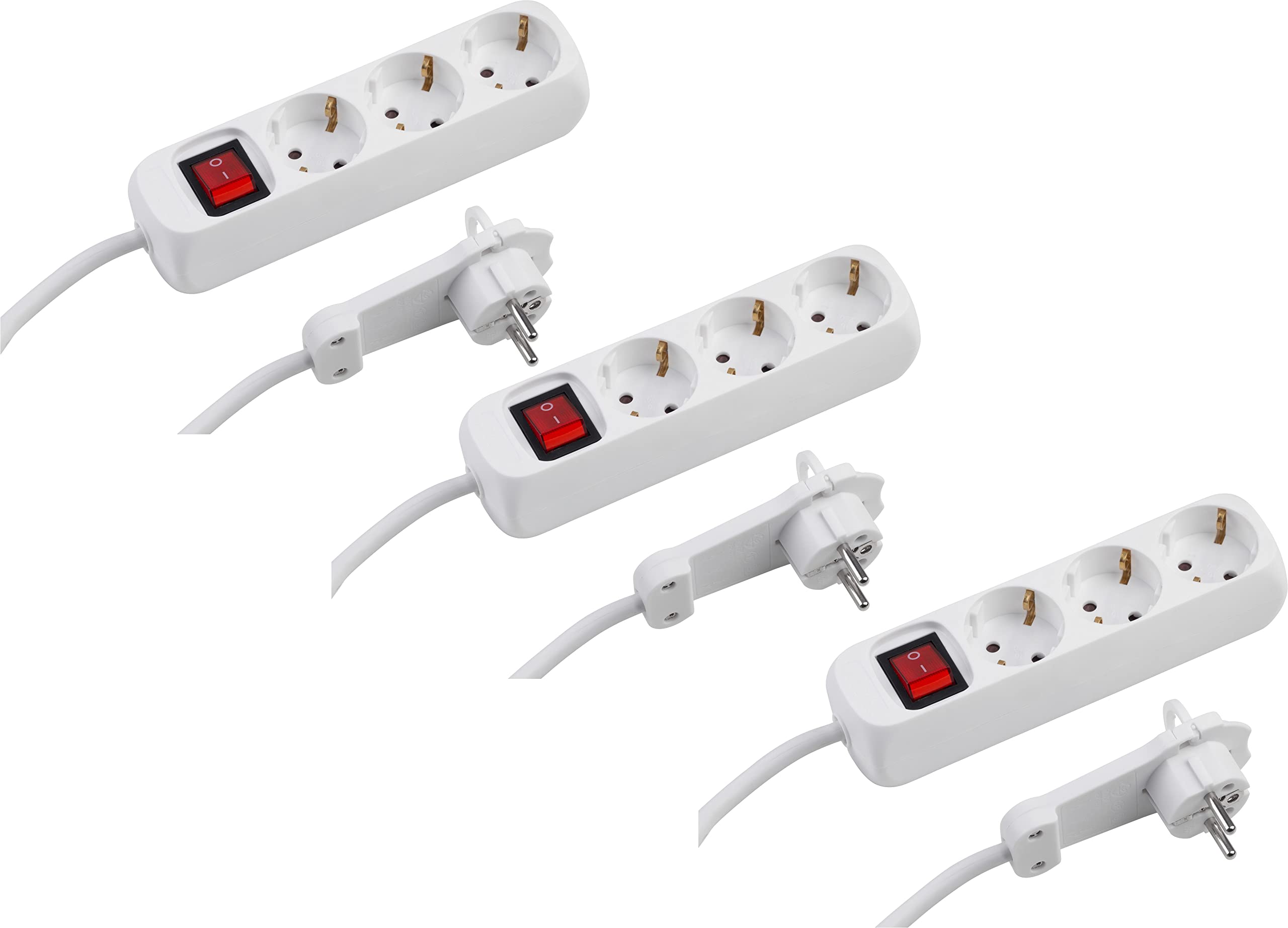 meister-steckdosenleiste-3-fach-3er-set-2-m-kabel-wei image 1