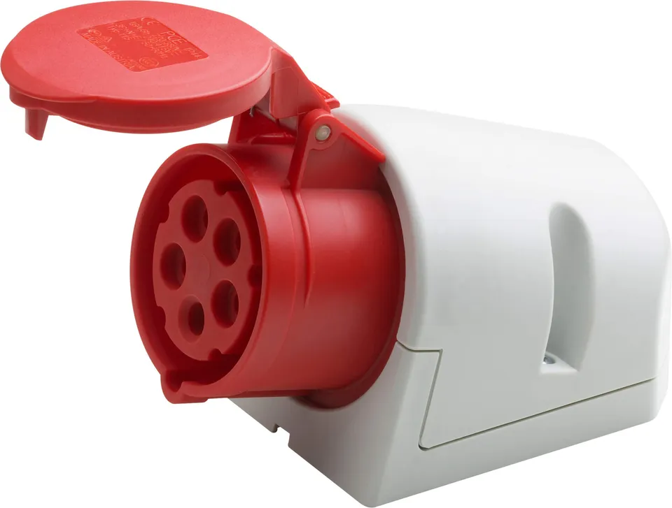 meister-cee-steckdose-400v-16a-ip44-aufputz-rot image 1