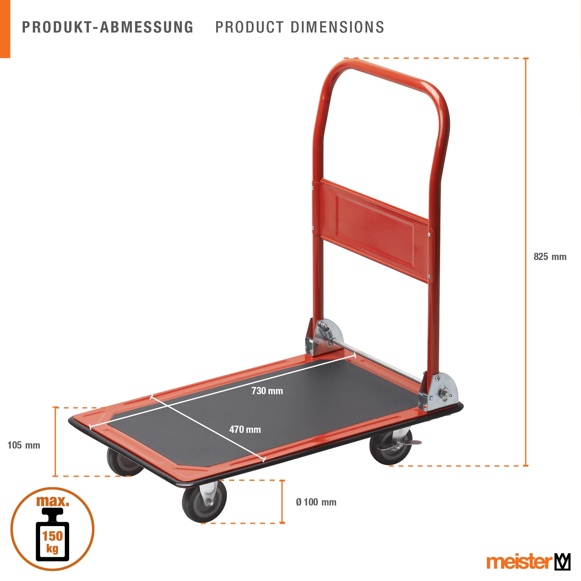 meister-transportwagen-klappbar-bis-150-kg-tragkraft image 2