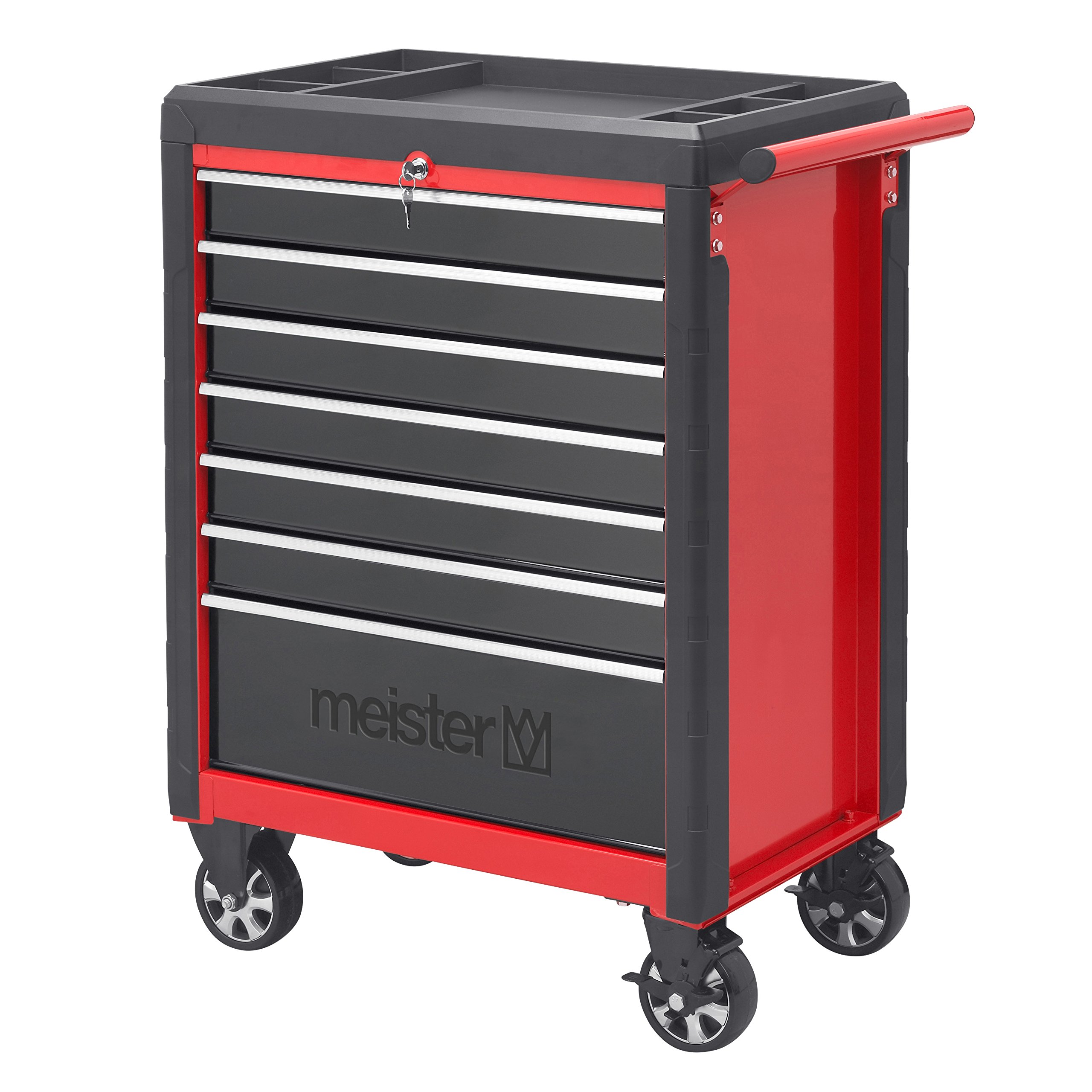 meister-werkstattwagen-m-7-8986400-7-schubladen-leer image 1