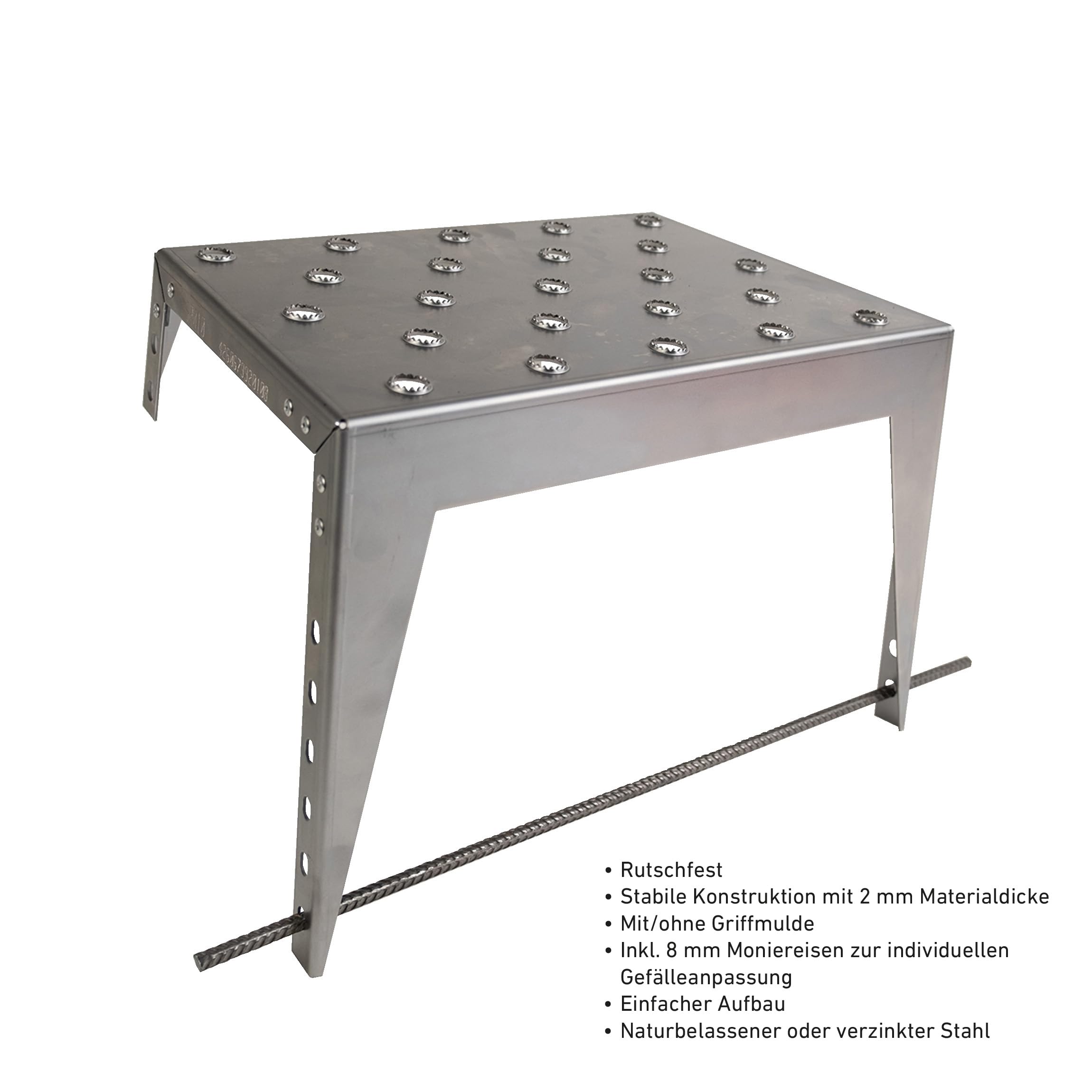 dolle-hangstufe-25-x-36-5-cm-stahl-roh-f-r-h-nge-bis-40 image 2