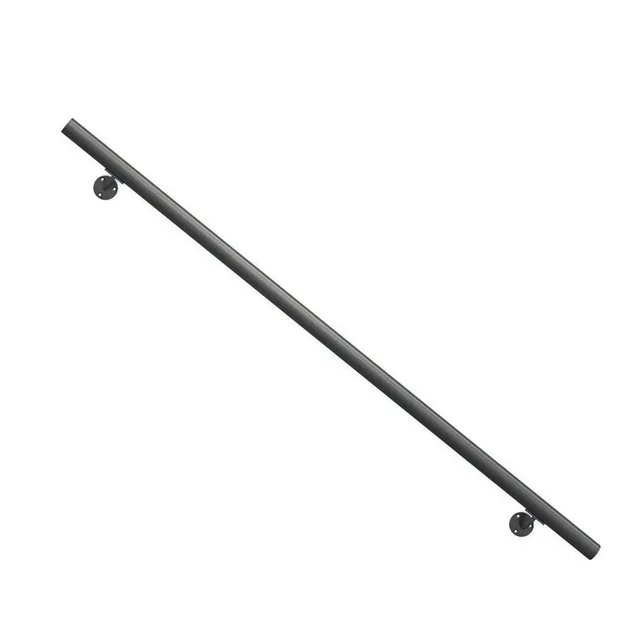 dolle-aluminium-handlauf-set-150-cm-anthrazit-40-mm image 1