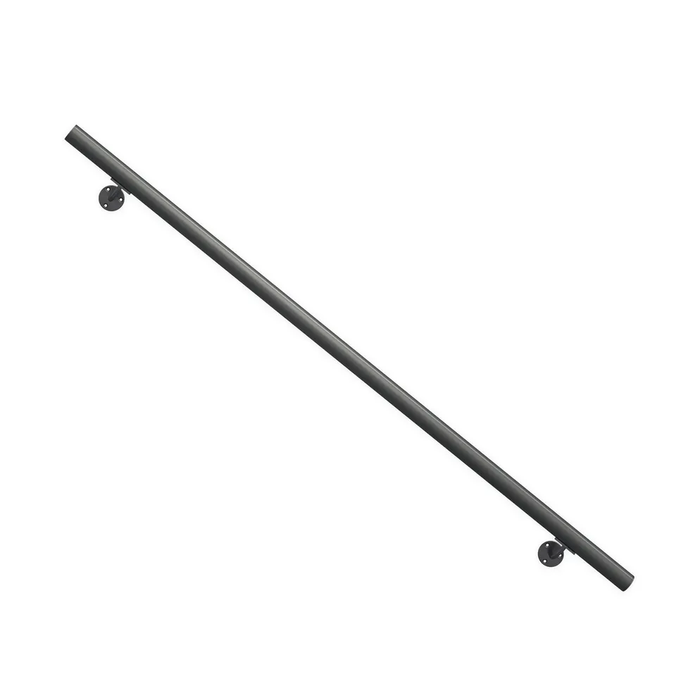 dolle-aluminium-handlauf-set-150-cm-anthrazit-40-mm image 1