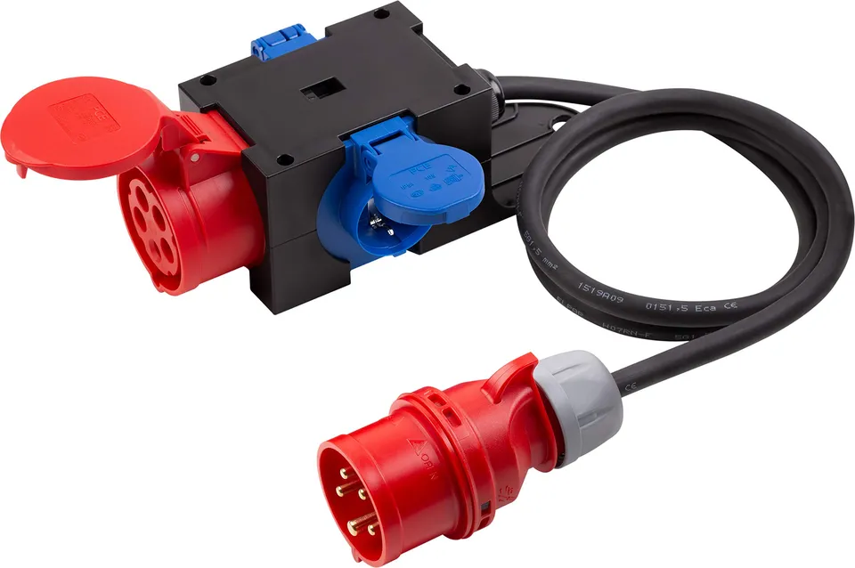 meister-cee-stromverteiler-3-fach-1-5-m-kabel-h07rn-f-1-5-mm image 1