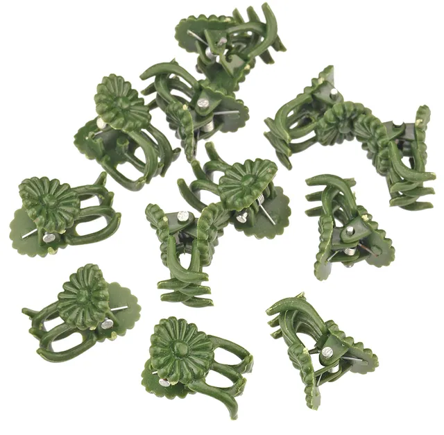 meister-orchideen-clips-flor78840-gr-n-12-st-ck-pflanzenklammern image 1