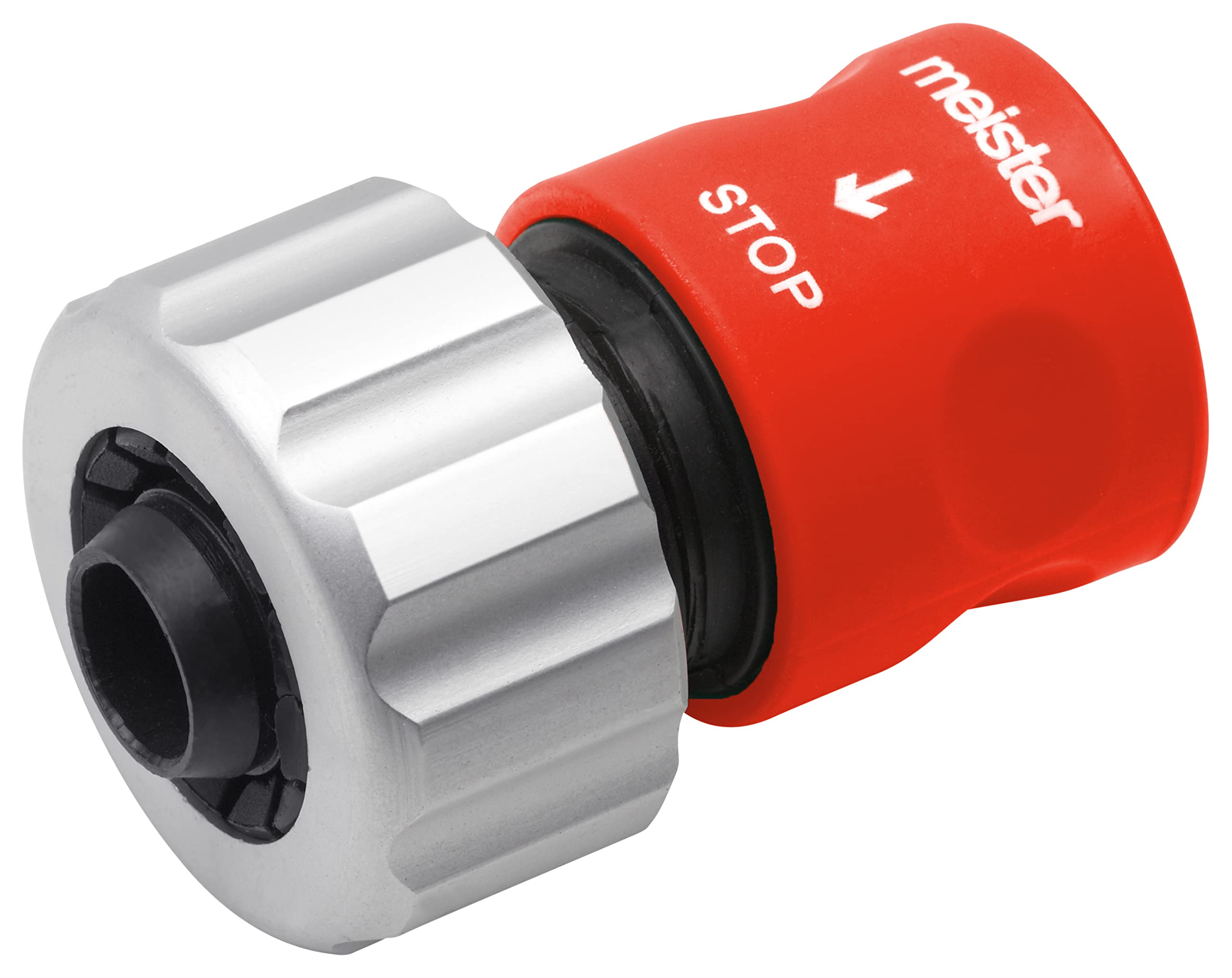 meister-schlauchverbinder-19-05-mm-3-4-zoll-aluminium-mit-soft-touch image 2