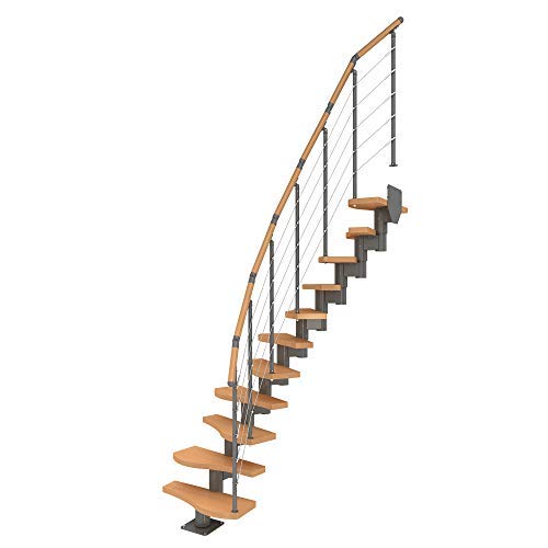 dolle-raumspartreppe-frankfurt-buche-mittelgrau-metallic-222-276-cm image 2