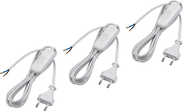 meister-euro-zuleitung-mit-schalter-2-m-wei-3er-set-h03vvh2-f-2x0-75-ip20 image 1