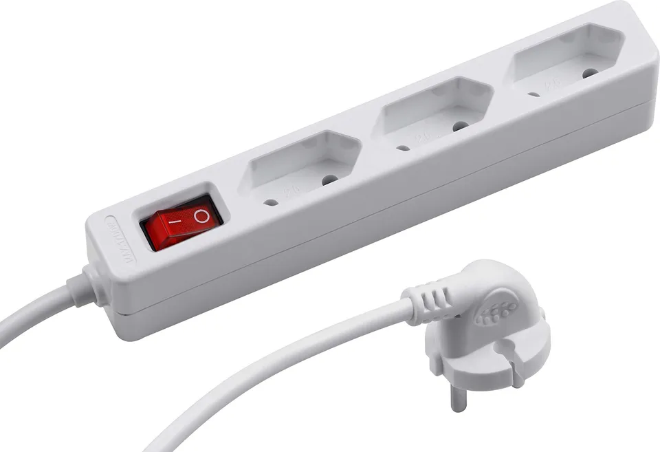 meister-euro-steckdosenleiste-3-fach-wei-1-4-m-mit-schalter image 1