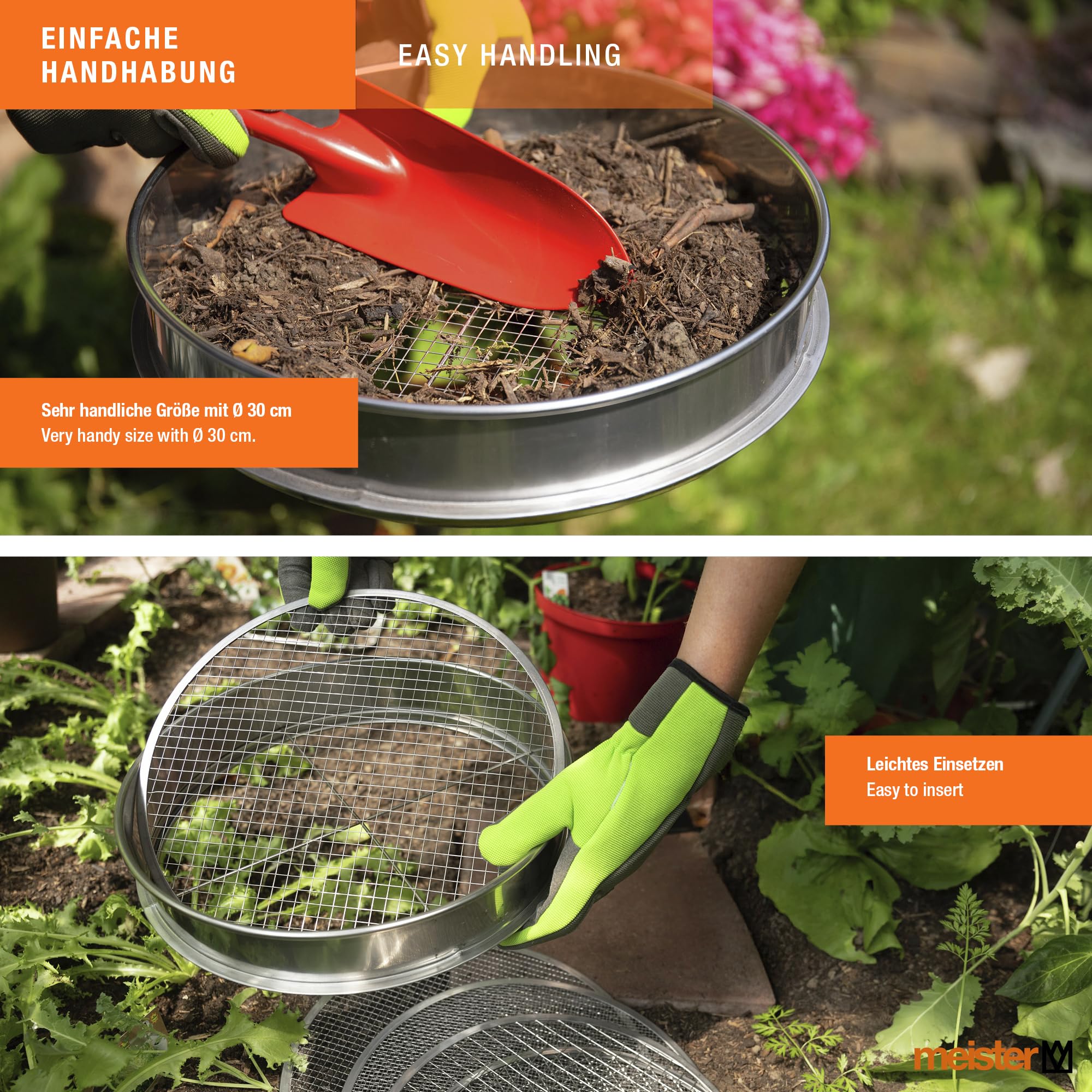 meister-kompostsieb-5-in-1-gartensieb-edelstahl-30-cm image 4
