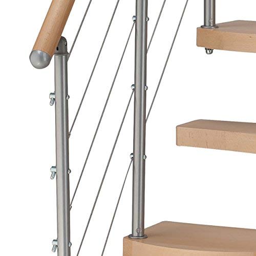 dolle-raumspartreppe-frankfurt-buche-mittelgrau-metallic-222-276-cm image 7
