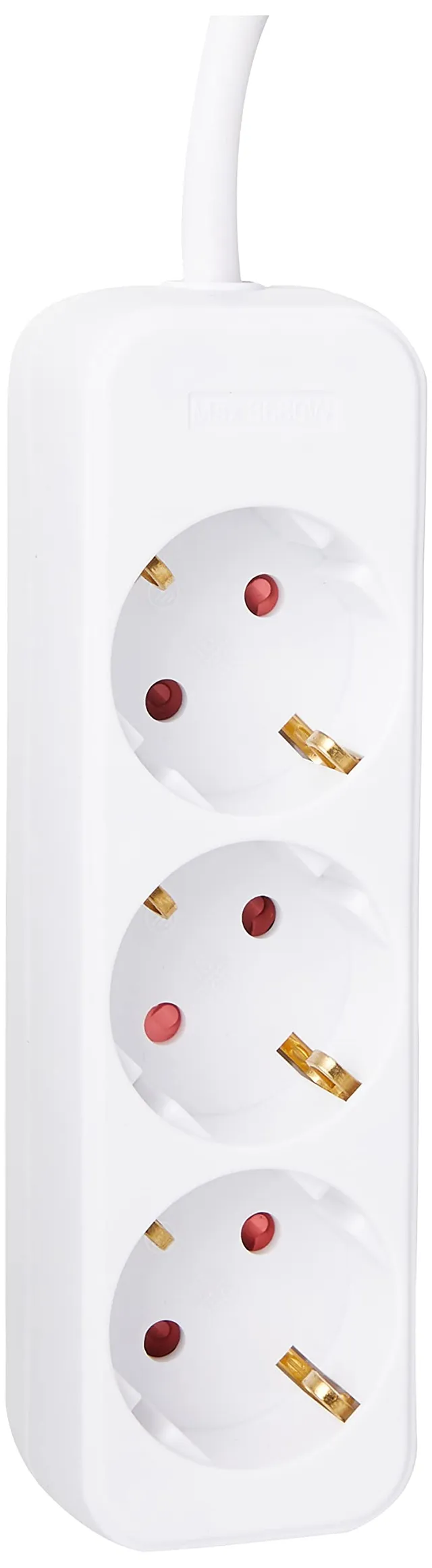 meister-steckdosenleiste-tido-3-fach-wei-mit-3-m-kabel image 1