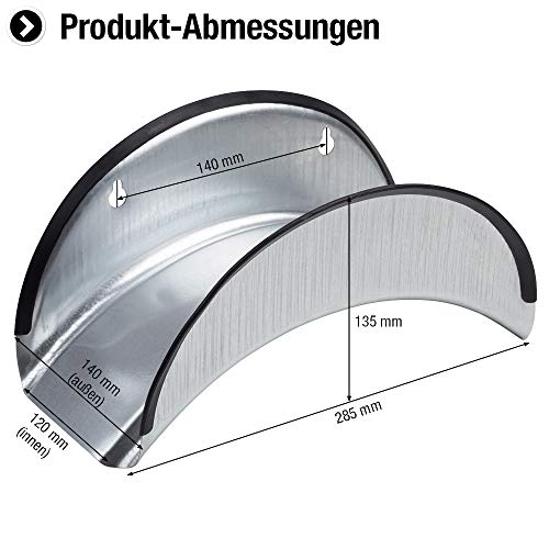 meister-schlauchhalter-verzinkter-stahl-silber-285-mm image 6