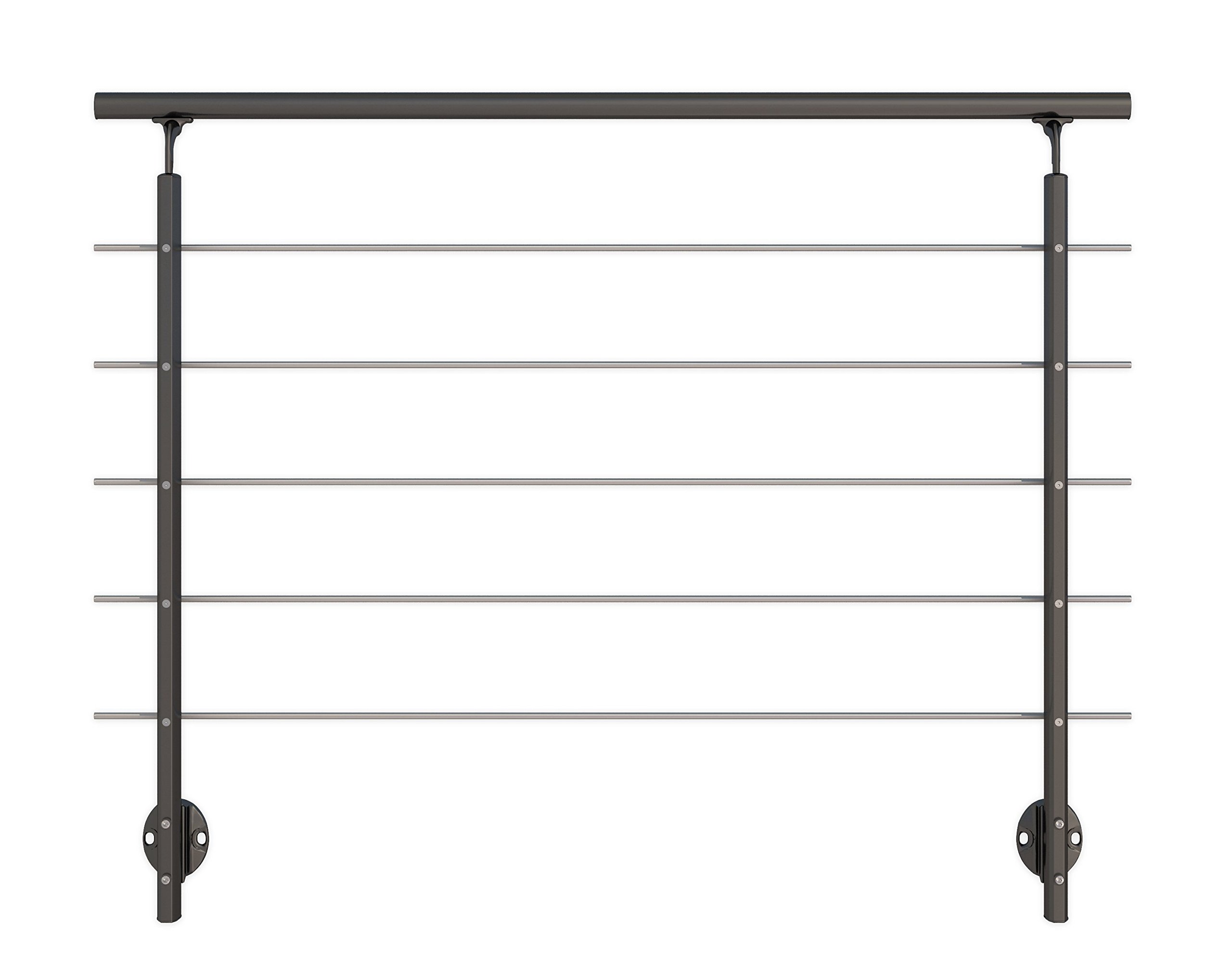 dolle-gel-nder-set-aluminium-anthrazit-150-cm-aufgesetzte-montage image 6