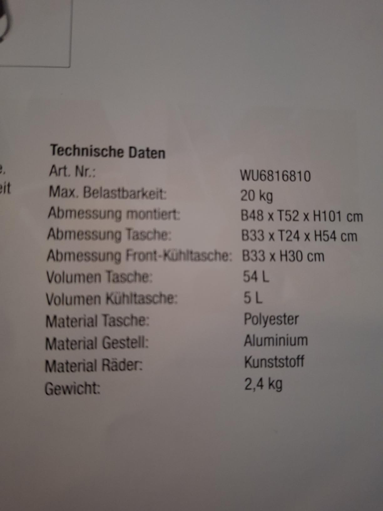 Super für den Wocheneinkauf